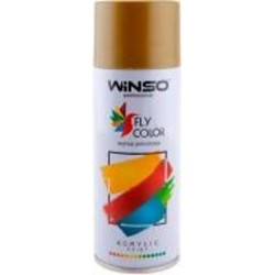 Краска акриловая золотой металлик (DIAMOND GOLD) WINSO 450 мл 880200