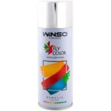 Краска акриловая хром (BRIGHT CHROME) WINSO 450 мл 880370