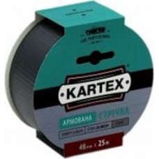 Армированная лента KARTEX 48 мм 25 м серый