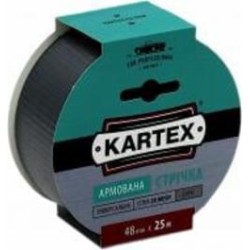 Армированная лента KARTEX 48 мм 25 м серый