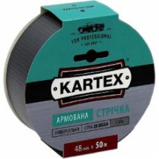 Армированная лента KARTEX 48 мм 50 м серый