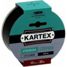 Армированная лента KARTEX 48 мм 25 м черный