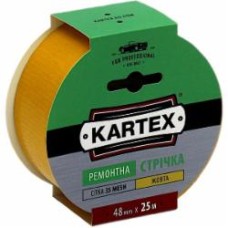 Армированная лента KARTEX 48 мм 25 м желтый