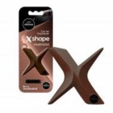 Ароматизатор на дефлектор Aroma Car X-shape 108984 Mukhalat