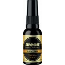 Ароматизатор спрей Areon Black Force Perfume черная ваниль (Vanilla Black) 30 мл