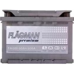 Аккумулятор автомобильный Flagman 6ст-60 АЗ PREMIUM 242х175х175 мм 60Ah 600A 12V «+» справа