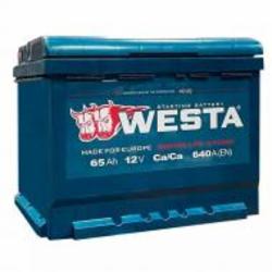 Аккумулятор автомобильный Westa 65Ah 640A 12V «+» ліворуч (WPR651)