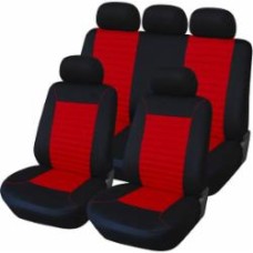 Комплект чехлов на сиденья Auto Assistance универсал АА1800-1 черный с красным
