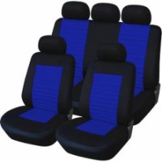 Комплект чехлов на сиденья Auto Assistance универсал АА1800-2 черный с синим