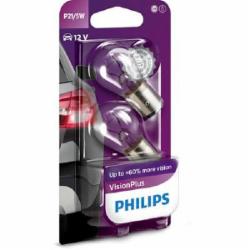 Автолампа накаливания Philips VisionPlus P21/5W 5 Вт 2 шт.(PS 12499 VP B2)