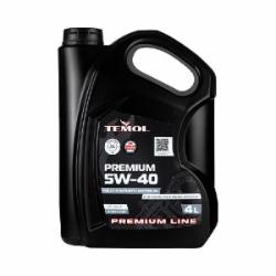 Моторное масло TEMOL PREMIUM 5W-40 4 л