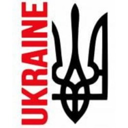 Светоотражающая наклейка LOOM Украина для твердых поверхностей (LM-10218-redblack)
