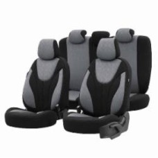 Набор чехлов для сидений AMiO Otom Ruby 1202 3-zip (OT76901) черно-серый