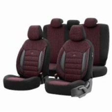 Набор чехлов для сидений AMiO Otom Sport Plus 103 Burgundy NZ (OT78482) черный