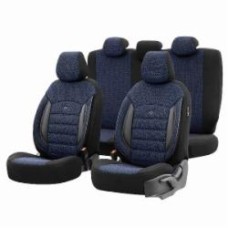 Набор чехлов для сидений AMiO OTOM SPORT PLUS 104 BLUE NZ (OT78483) черный с синим