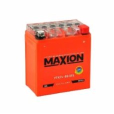 Аккумулятор автомобильный MAXION 7Ah 85A 12V YTX7L-BSGEL «+» справа