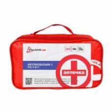 Аптечка автомобильная Poputchik согласно ДСТУ 3961-2000 (02-010-М)