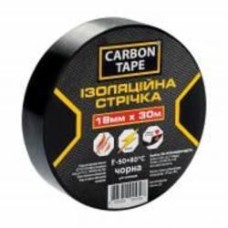 Лента изоляционная CARBON TAPE 19 мм 30 м черный