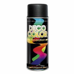 Краска аэрозольная RAL 9005 черный мат DecoColor 400 мл