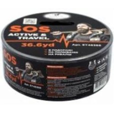 Армированная лента Mustang S.O.S. Active&Travel Extreme Tape 48 мм 33 м черный