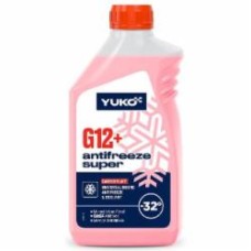 Антифриз YUKO -32 Super G12+ от -30 до +40 1 кг красный