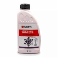 Антифриз WURTH 5892332001 LL G12+ концентрат 1 л розовый