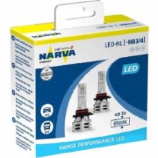 Автолампа светодиодная Narva P20d/P22d LED Range Performance HB3/4 24 Вт 2 шт.(NV 18038 RPNVA X2)