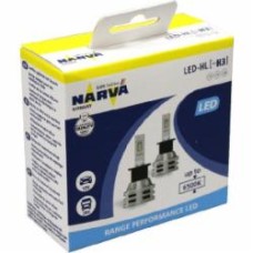 Автолампа светодиодная Narva PK22s LED Range Performance H3 19 Вт 2 шт.(NV 18058 RPNVA X2)