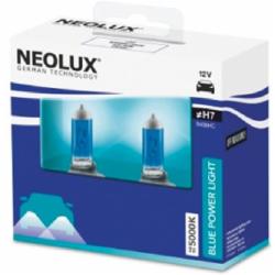 Автолампа галогенная Neolux PX26D Blue Power Light off-road H7 80 Вт 2 шт.(NE N499 HC-SCB)