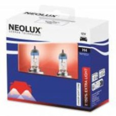 Автолампа галогенная Neolux P43T Extra Light +150% H4 60/55 Вт 2 шт.(NEN472EL12SCB)