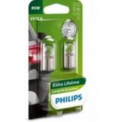 Автолампа накаливания Philips LongLife EcoVision R5W 5 Вт 2 шт.(PS12821LLECOB2)