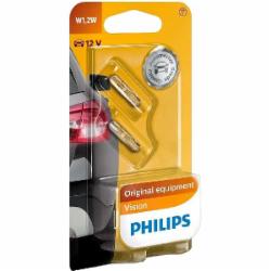 Автолампа накаливания Philips Vision W1,2W 1,2 Вт 2 шт.(PS 12516 B2)