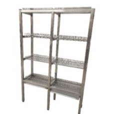 Стеллаж-сушилка на 4 полки Tehma 1200x325х1800 мм нержавеющая сталь