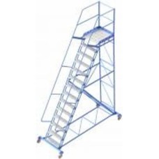 Лестница передвижная SHLM 3,5 м STOREHOUSE SHLM0035000160