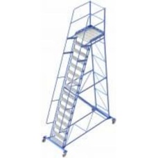 Лестница передвижная SHLM 4000 мм STOREHOUSE