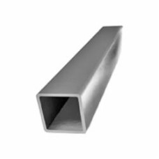 Труба профильная прямоугольная 10x10x1 мм 3 м.п. ASTM A554 зеркальная