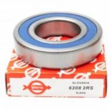 Подшипник SLAVIA радиальный шариковый 6208 2RS (ГОСТ 180208)