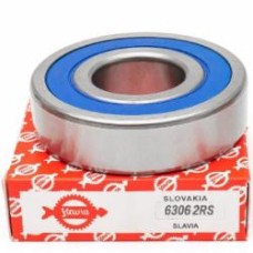 Подшипник SLAVIA радиальный шариковый 6306 2RS (ГОСТ 180306)