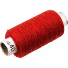 Нить швейная красная №40 20 г