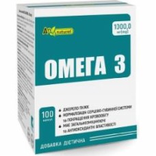 Витамины Красота и Здоровье Омега 3 An Naturel по 1000 мг 100 шт.