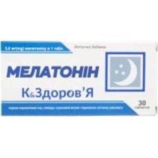 Мелатонин К&Здоровье 200 мг № 30 таблетки