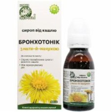 Сироп Красота и Здоровье Бронхотоник с мать-и-мачехой от кашля д/дет. во флак. с мерн. стак. 100 мл 1 шт.