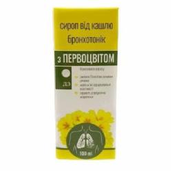 Сироп Ключи здоровья Бронхотоник с первоцветом от кашля для детей 100 мл 1 шт.