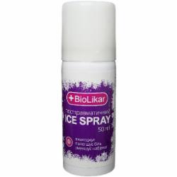 Спрей Киевфармгрупп, ТОВ Biolikar ICE Spray охлаждающий посттравматический 50 мл 1 шт.