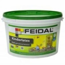 Краска латексная Feidal Kinderlatex мат белый 5 л