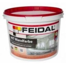 Краска акриловая Feidal Hit Wandfarbe мат белый 10 л