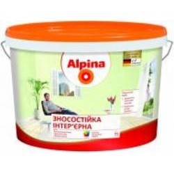 Краска акриловая водоэмульсионная Alpina Износостойкая B3 мат база под тонировку 2,35 л