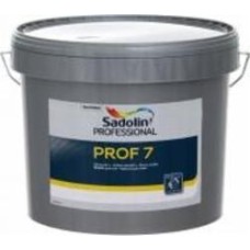 Краска латексная водоэмульсионная Sadolin Prof 7 WO мат белый 10 л