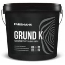 Краска адгезионная грунтовочная акрилатная Farbmann Grund K база AP белый 4,5 л