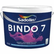 Краска интерьерная акриловая Sadolin BINDO 7 BW мат белый 7,5 л